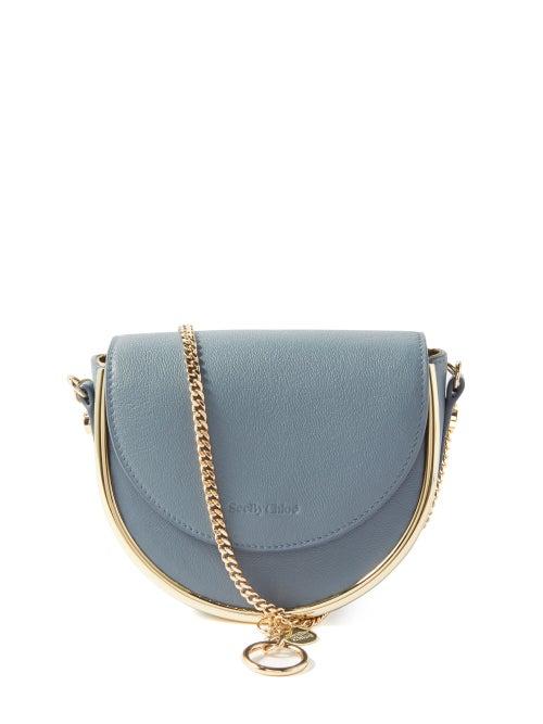 See By Chlo - Mara Small Leather Cross-body Bag - Womens - Blue