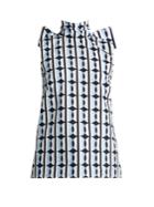 Miu Miu Graphic Dot-print Cotton Top