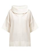 Matchesfashion.com Givenchy - Cowl Neck Stretch Jersey Top - Womens - White