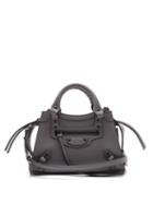 Matchesfashion.com Balenciaga - Neo Classic Mini Leather Bag - Womens - Grey