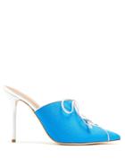 Malone Souliers Victoria Moire Heeled Mules