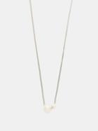 Completedworks - One [blank] Can Change The World Pearl Necklace - Mens - Silver