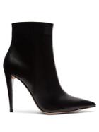 Gianvito Rossi Scarlett Point-toe Ankle Boots