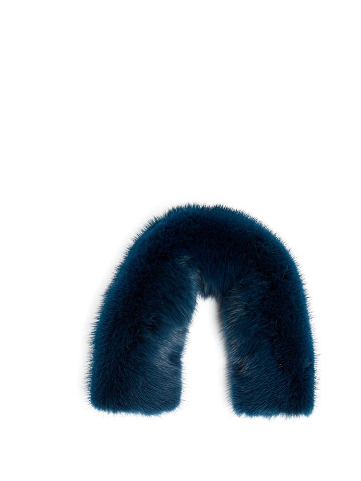 Valextra Iside Mink-fur Bag Strap Cover