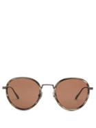 Bottega Veneta Round-frame Sunglasses