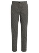 Etro Squiggle-jacquard Slim-leg Trousers