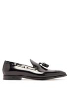 Matchesfashion.com Burberry - Buxley Tassel Patent Leather Loafers - Mens - Black