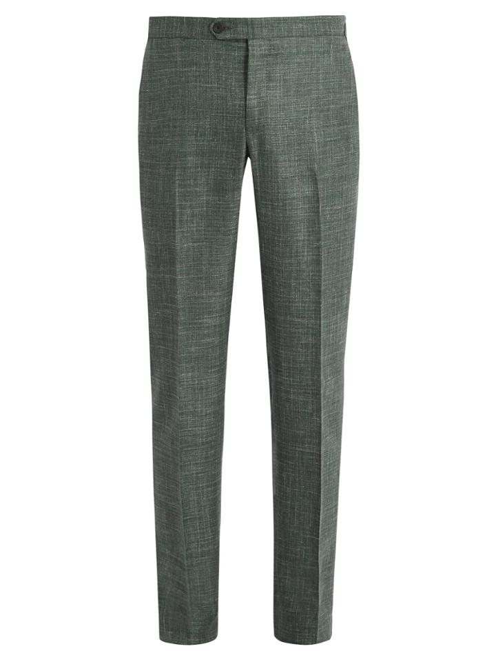 Thom Sweeney Wool-blend Tailored Trousers