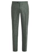 Thom Sweeney Wool-blend Tailored Trousers