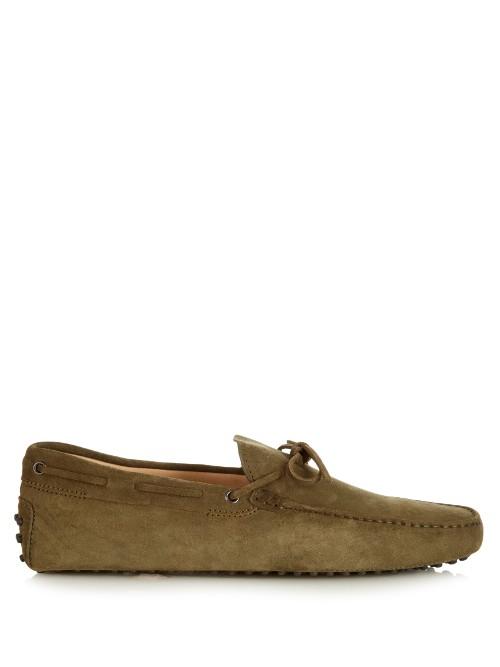 Tod's Gommino Suede Driving Loafers
