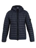 Stone Island Hooded Quilted Down Jacket