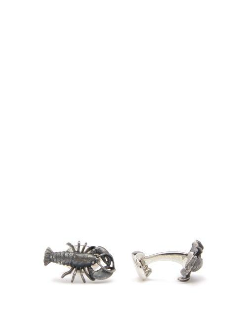 Matchesfashion.com Deakin & Francis - Lobster Sterling Silver Cufflinks - Mens - Silver