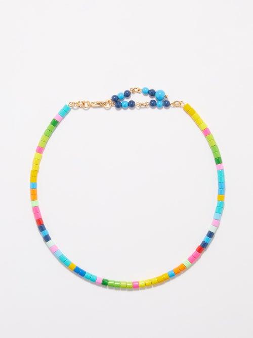 Roxanne Assoulin - Starburst Enamel Necklace - Womens - Multi
