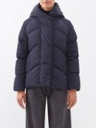 Canada Goose - Marlow Quilted Down Hooded Jacket - Womens - Navy
