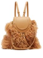 See By Chloé Olga Shearling And Leather Backpack