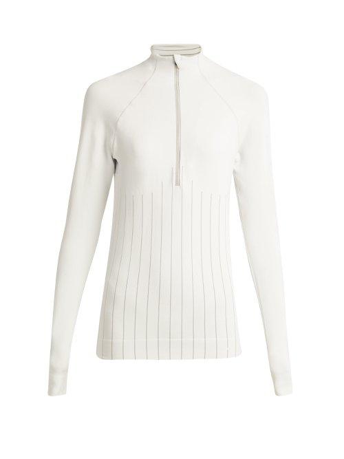 Matchesfashion.com Falke - Act 2 Long Sleeve Performance Top - Womens - White