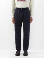 Isabel Marant - Tilsen Cotton-canvas Trousers - Mens - Black