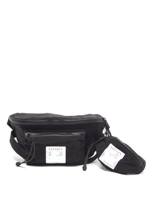 Matchesfashion.com Satisfy - Zipped Nylon Cross-body Bag - Mens - Black