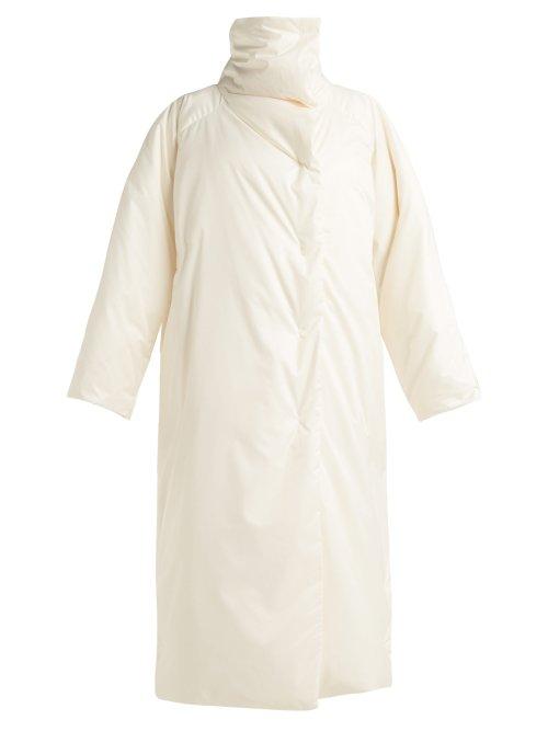 Matchesfashion.com Jil Sander - Long Line Down Filled Coat - Womens - Ivory