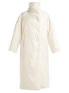 Matchesfashion.com Jil Sander - Long Line Down Filled Coat - Womens - Ivory