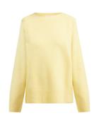 Matchesfashion.com The Row - Sibel Wool And Cashmere Blend Sweater - Womens - Yellow