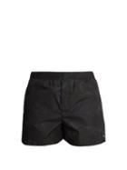 Matchesfashion.com Valentino - Camouflage Print Swim Shorts - Mens - Black Multi