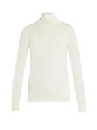 The Row Caya Wool And Cashmere-blend Roll-neck Sweater