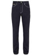 Matchesfashion.com Eytys - Cypress Wool Blend Trousers - Mens - Navy