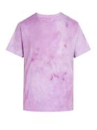 Matchesfashion.com Audrey Louise Reynolds - Tie Dye Cotton Jersey T Shirt - Mens - Purple