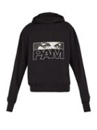 Matchesfashion.com P.a.m. - Maiden Logo Hooded Sweatshirt - Mens - Black