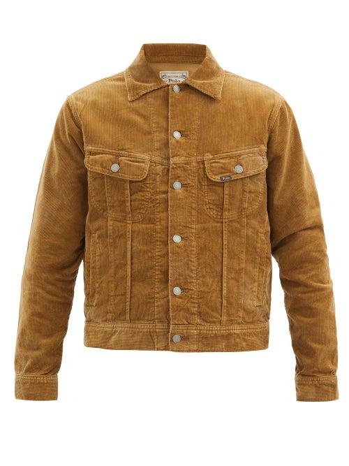 Matchesfashion.com Polo Ralph Lauren - Cotton-blend Corduroy Jacket - Mens - Beige