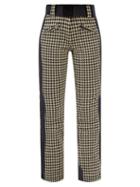 Goldbergh - Jacques Houndstooth-print Belted Ski Trousers - Womens - Black Beige