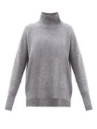 Matchesfashion.com Lisa Yang - Heidi Roll-neck Cashmere Sweater - Womens - Grey