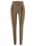 Ernest Leoty - Alma High-waist Leggings - Womens - Olive Green