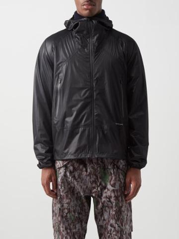 Snow Peak - Hooded Shell Rain Jacket - Mens - Black