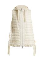 Matchesfashion.com Moncler - Dioptase Quilted Down Gilet - Womens - White