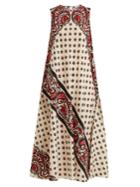 Redvalentino Paisley-print Silk Dress