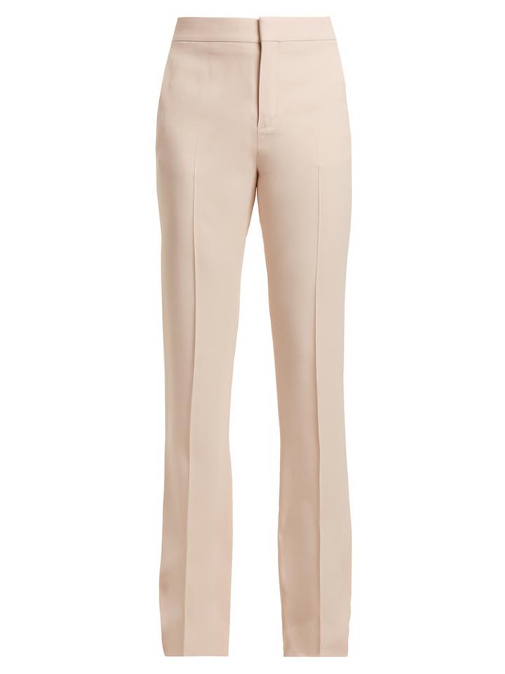 Chloé High-waist Crepe Trousers