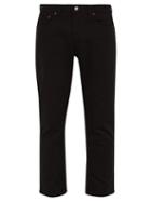 Matchesfashion.com Acne Studios - River Cotton Blend Slim Leg Jeans - Mens - Black