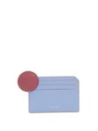 Matchesfashion.com Roksanda - Dot Bi Colour Leather Cardholder - Womens - Light Blue