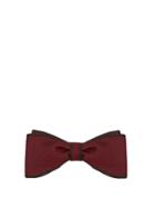 Title Of Work Contrast Edge Silk-piqu Bow Tie