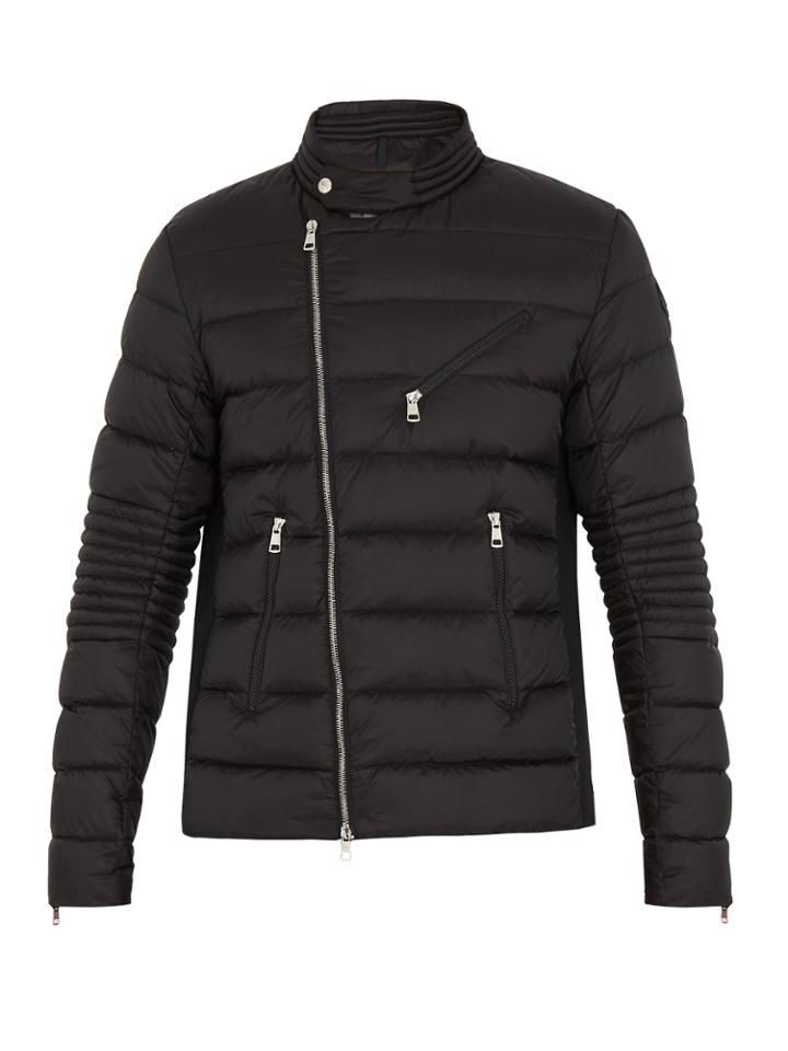 Moncler Aubin Down Biker Jacket