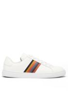 Matchesfashion.com Paul Smith - Hansen Stripe Leather Trainers - Mens - White Multi