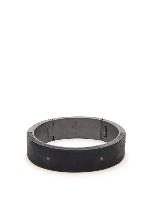 Matchesfashion.com Parts Of Four - Sistema Sterling Silver Bracelet - Mens - Silver Multi