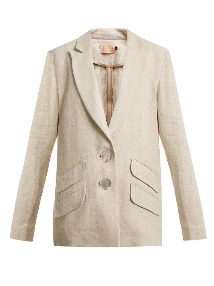 Albus Lumen Serge Linen Blazer