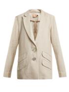 Albus Lumen Serge Linen Blazer