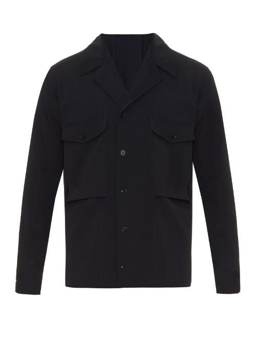 Lemaire Two-pocket Wool-blend Field Shirt