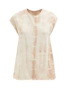 Matchesfashion.com Mimi Prober - Tie-dyed Organic-cotton Jersey T-shirt - Womens - Light Pink