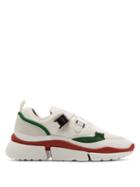 Matchesfashion.com Chlo - Sonnie Raised Sole Low Top Trainers - Womens - Green White