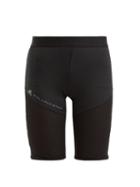 Matchesfashion.com Adidas By Stella Mccartney - Core Cycling Shorts - Womens - Black